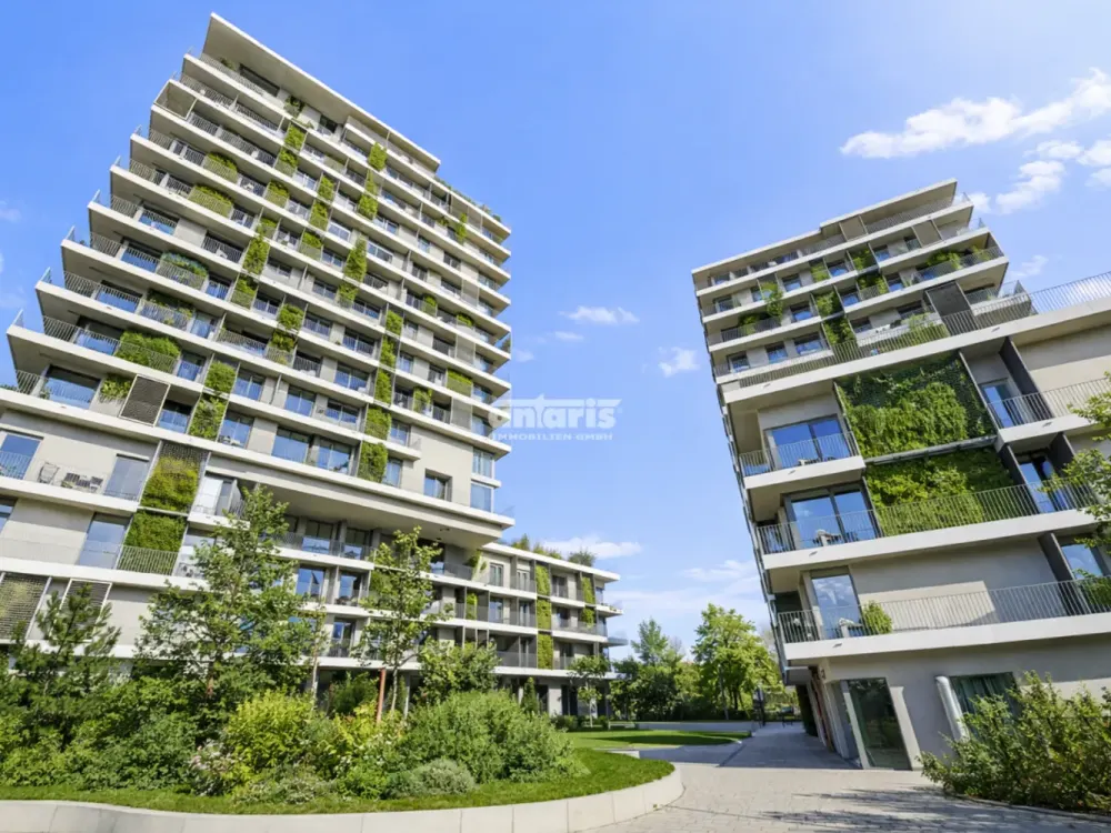 شركة antaris Immobilien GmbH ** شقة مكونة من غرفتين حديثة ومريحة مع مطبخ مجهز **