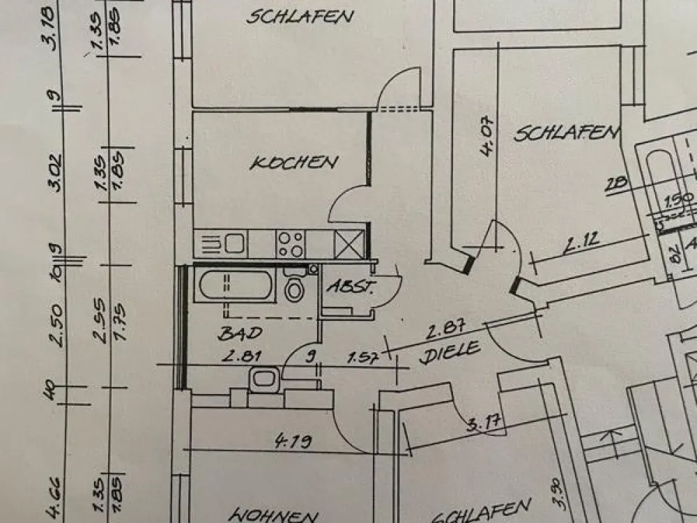 Wohn(t)raum: interessante 4-Zimmer-Wohnung