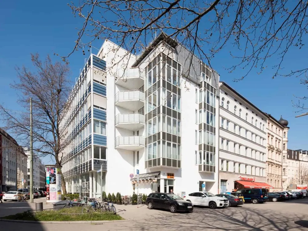 Stilvolles 2-Zimmer Apartment für 2 in München-Lehel, möbliert - Haustierfreundlich, Mindestmiete 3 Monate