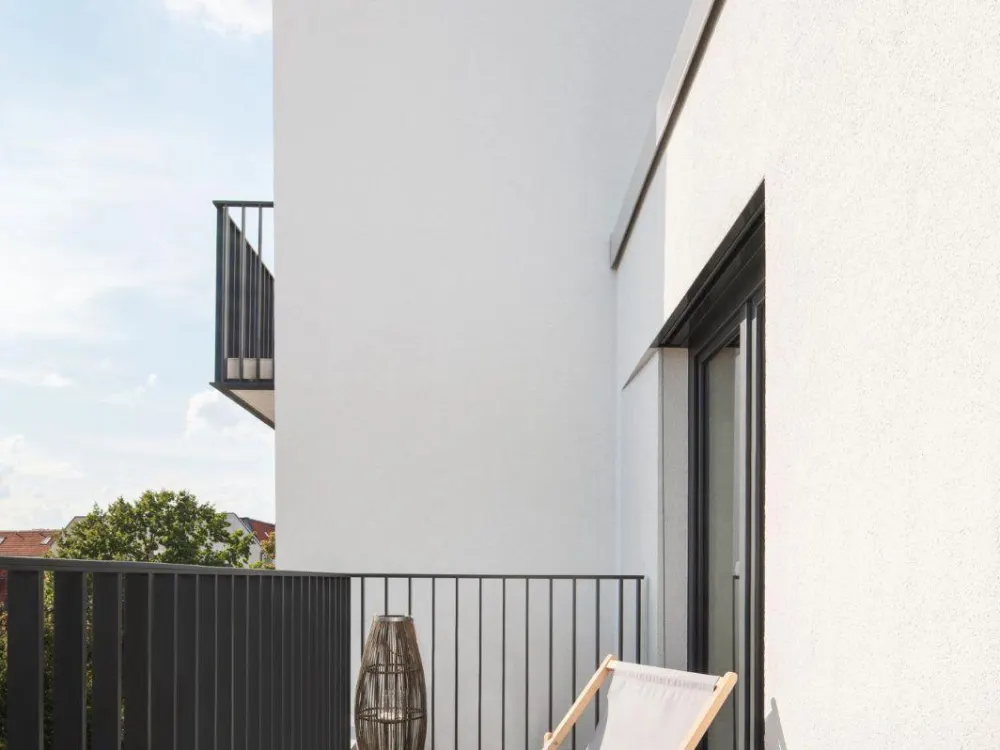 Neon Wood Student Housing in Berlin Adlershof - Deluxe Superior Balcony