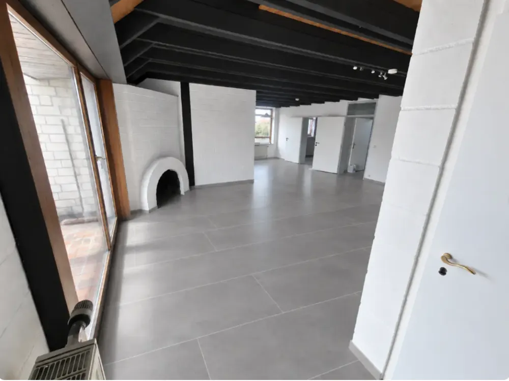 TELGTE: Maisonette Apartment, Home Office, Fireplace, South Balcony