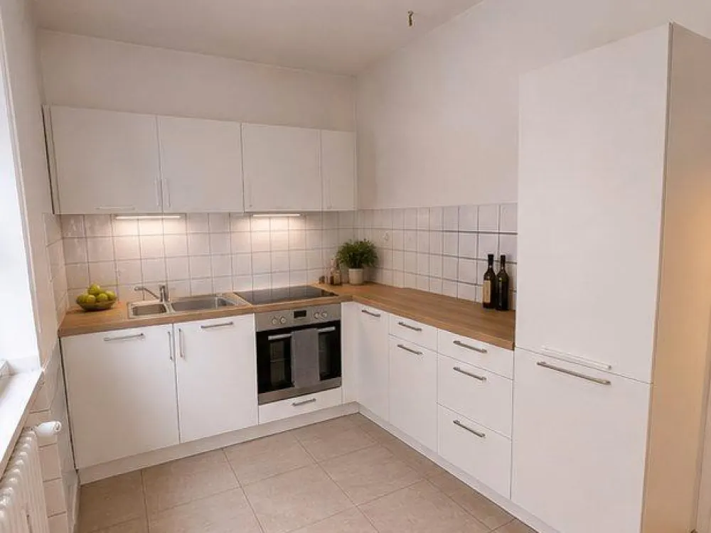 Helle 1-Zi-Wohnung mit Balkon & Blick ins Grüne in Hanau-Wolfgang