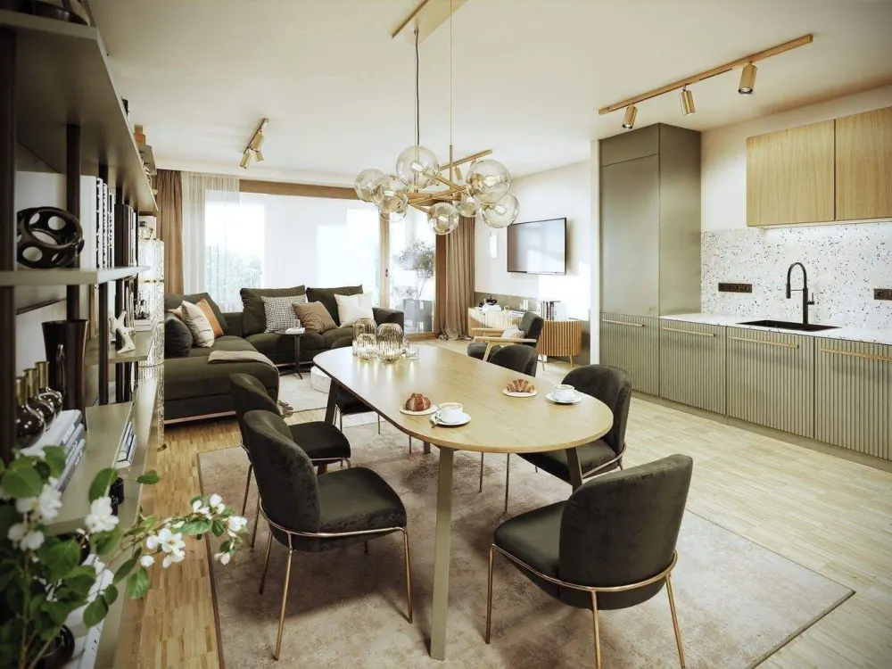 4.1.3 Pure City Life, 3-Room Apartment Directly in the City Center