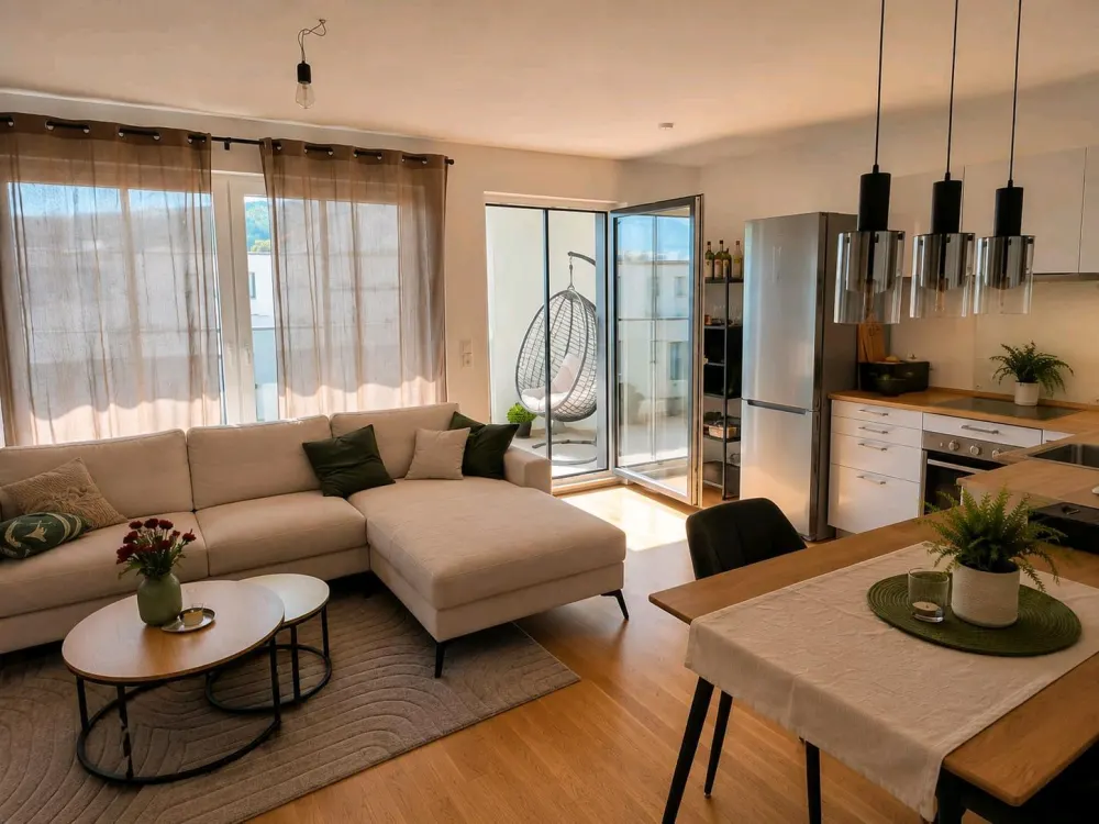 Neubau 3-Zimmer Wohnung