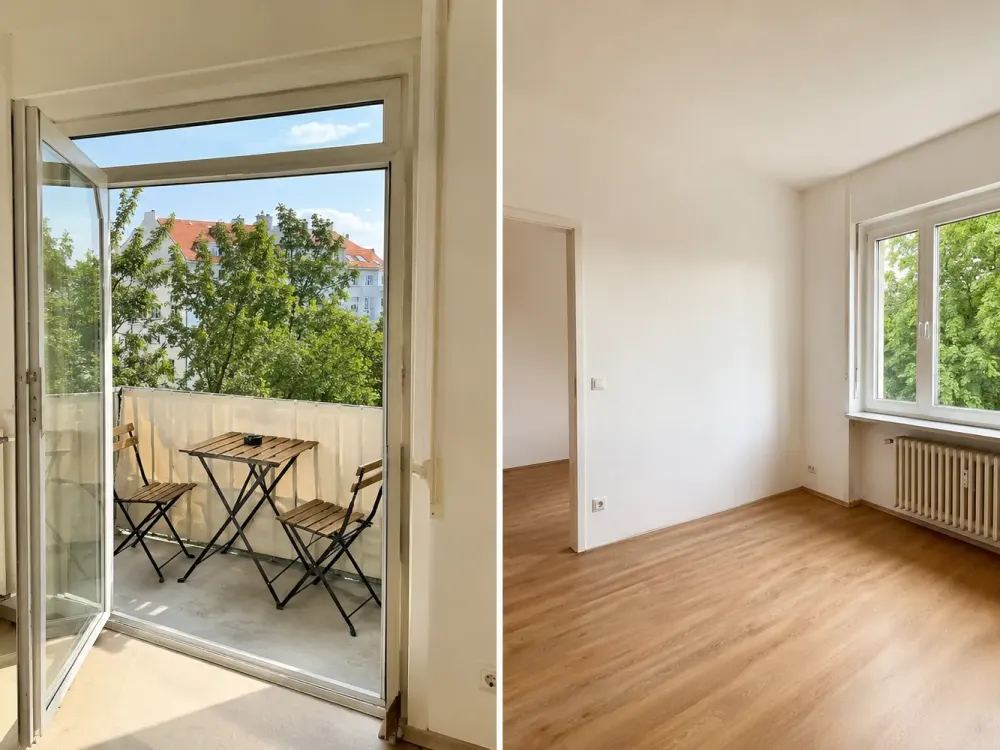 Charmante 2-Zimmer-Wohnung mit Balkon nahe Nollendorfplatz & Winterfeldtplatz, Gestaltungsfreiheit