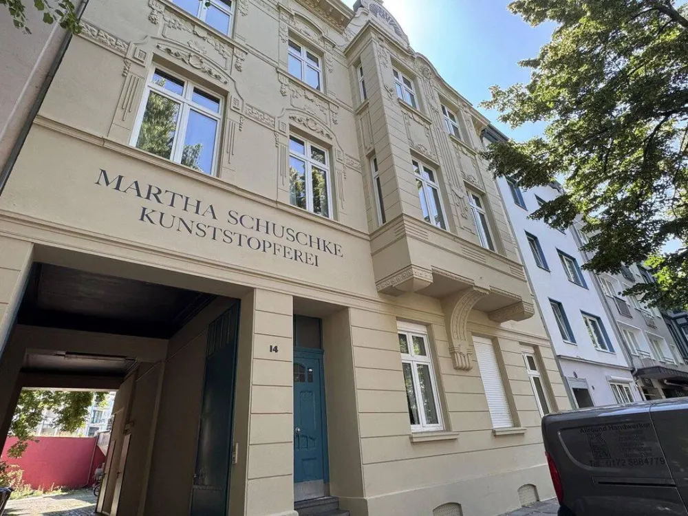Heute: Im Jugendstil mit hohen Decken leben!!!! Nahe Bilk S und Düsseldorf Arcaden