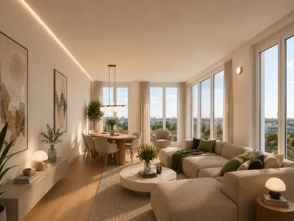Exklusive Penthouse-Wohnung mit atemberaubender Dachterrasse am Wiener Platz