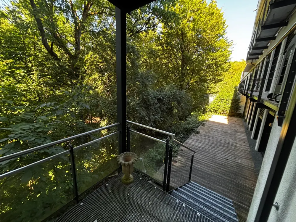 Traumhaftes Zuhause mit 3,5 Zimmern mit Terrasse und direktem Zugang zum Pegnitz Grund