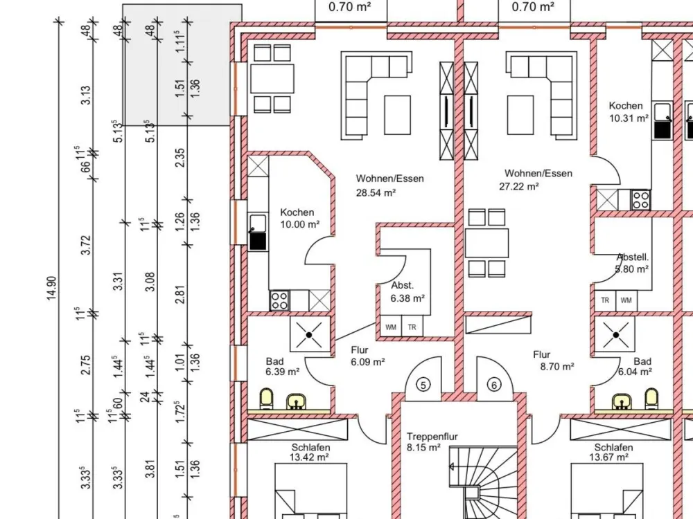 First occupancy new build apartments with highest living standards!