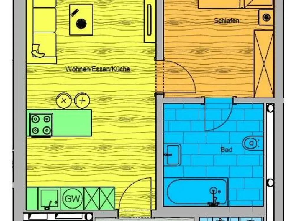 Wohlfühlwohnung mit schönem Balkon!