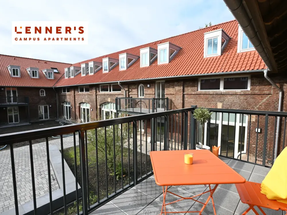 LENNER´S CAMPUSAPARTMENTS! Möblierte Apartments mit Balkon direkt an der UNI-Bochum!