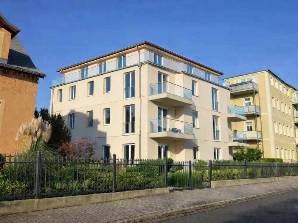 Hochwertige 3 Raumwohnung im Erstbezug mit Fußbodenheizung und großformatigen Fliesen