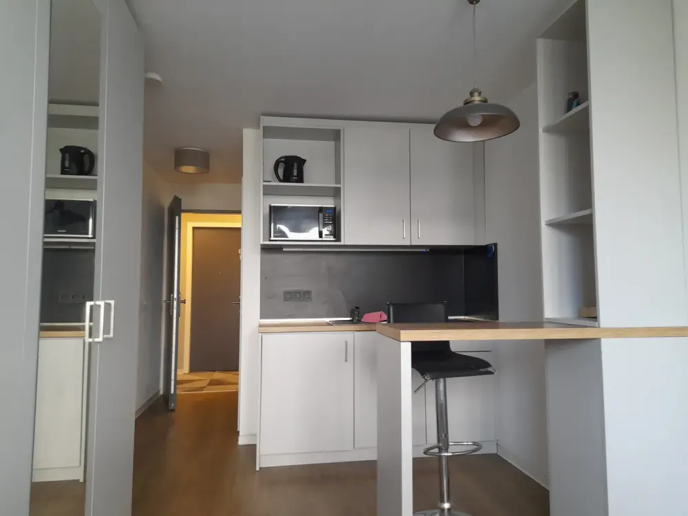 Möbliertes und komfortables 1 Zimmer Apartment mit Bad und Küche