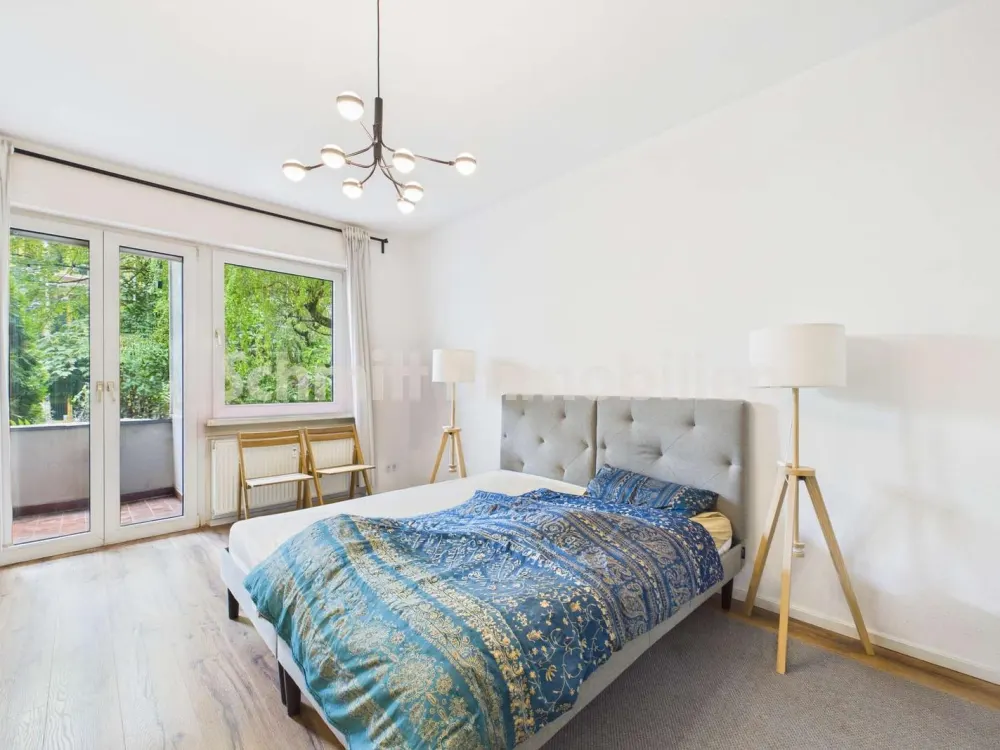 Helle 3-Zimmer-Wohnung im Hochparterre von Frankfurt-Sachsenhausen