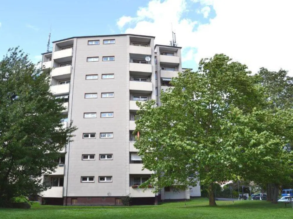 Schicke 3-Zimmer-Wohnung mit Balkon und Blick ins Grüne