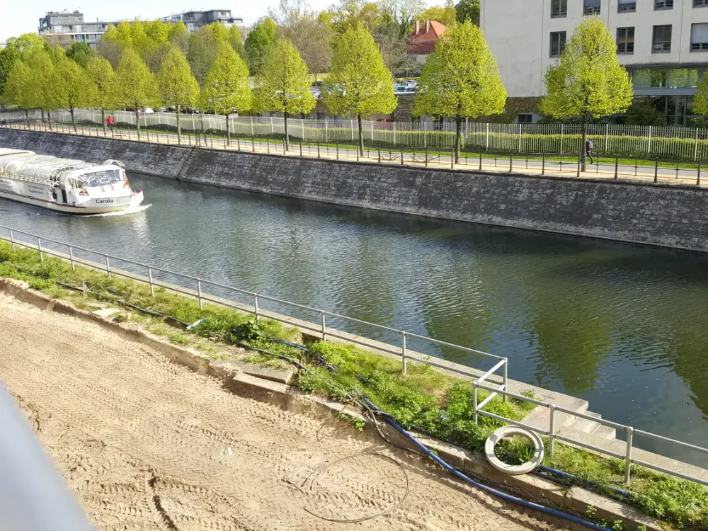 Ruhige 2-Zimmerwohnung am Spreekanal - Möbliert