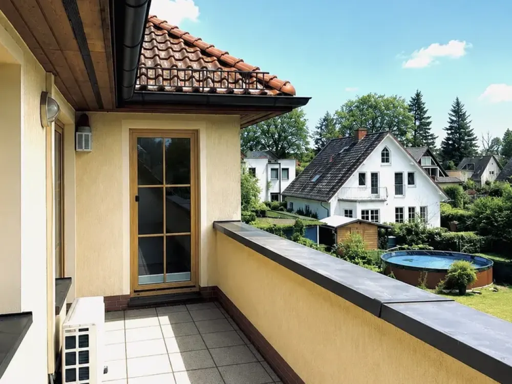 Helle, großzügige Wohnung in gepflegtem Zweifamilienhaus mit weitläufigem Garten und Terrasse