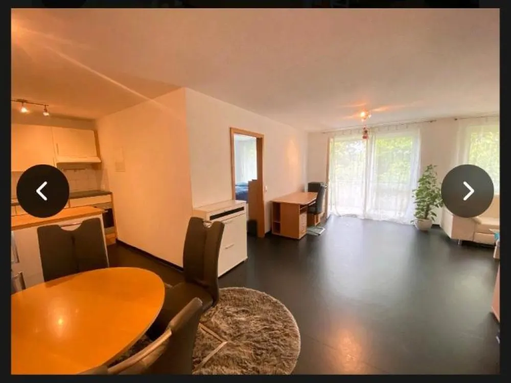 2 Zimmer Wohnung mit Balkon, Einbauküche, Tiefgaragenstellplatz