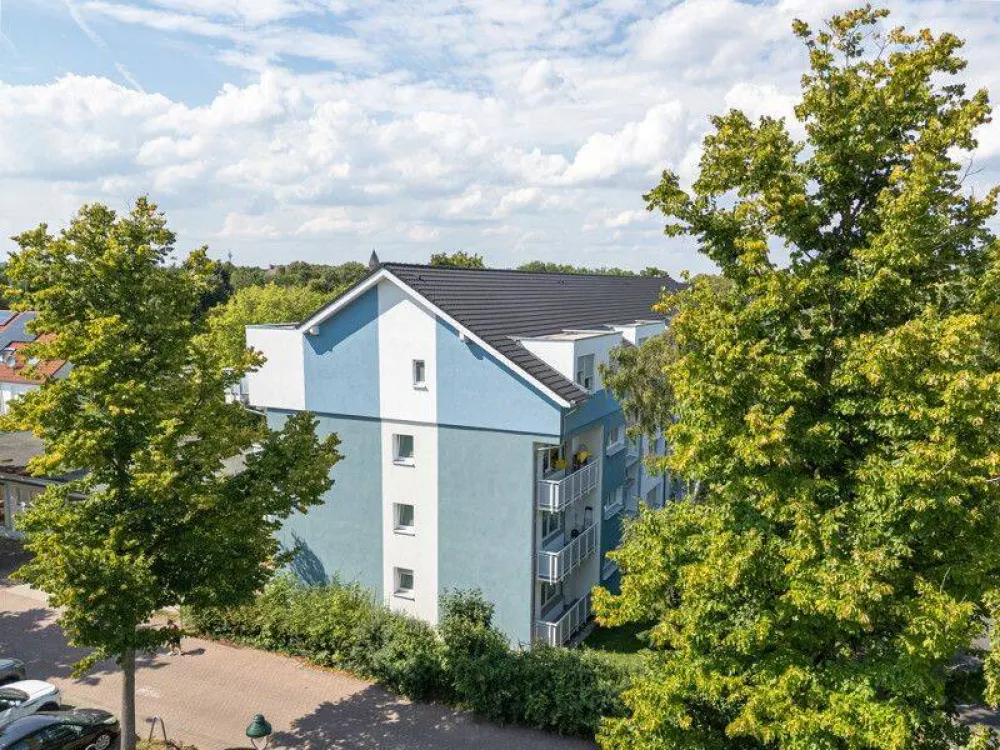 Sanierte 2-Zimmer-Wohnung in modernem Wohnhaus in Wersten