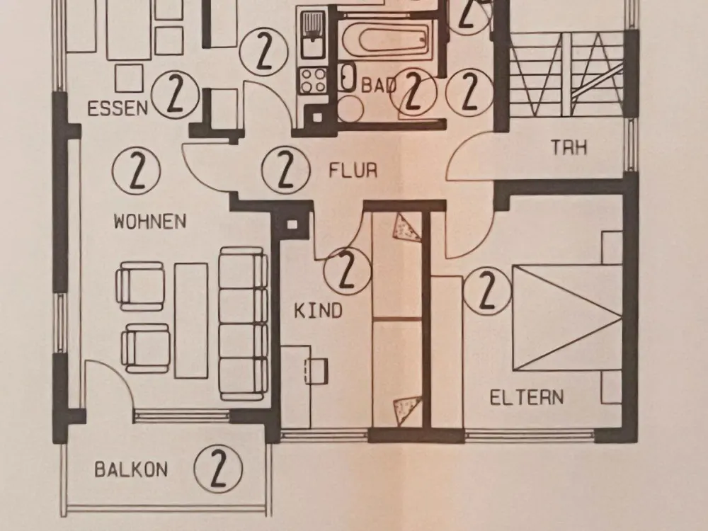 3,5 Zimmerwohnung Waiblingen-Hegnach