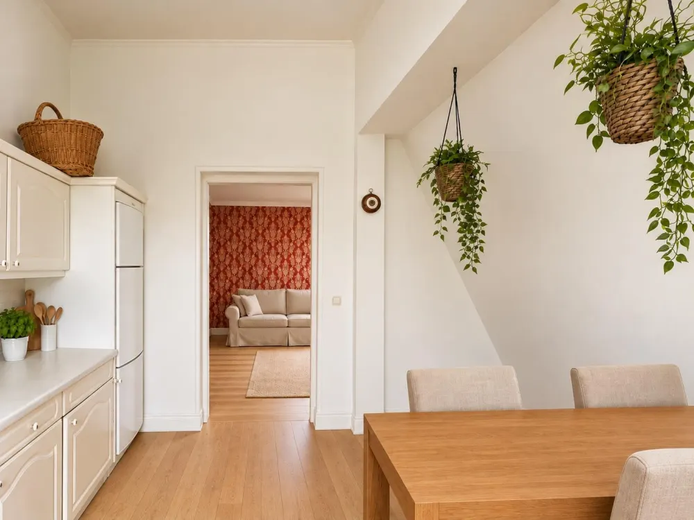Furnished 2-Room Apartment in the Manor House with Park, 20 min to Rostock