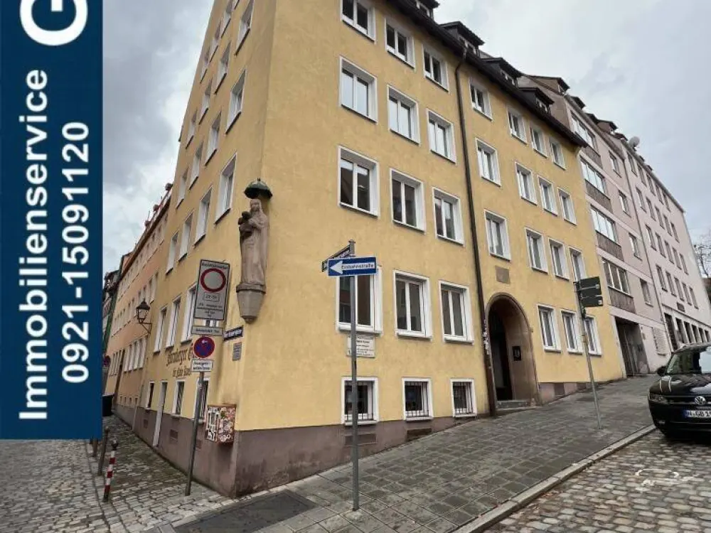 2-Zi.-Wohnung unterhalb der Nürnberger Burg - 2.OG