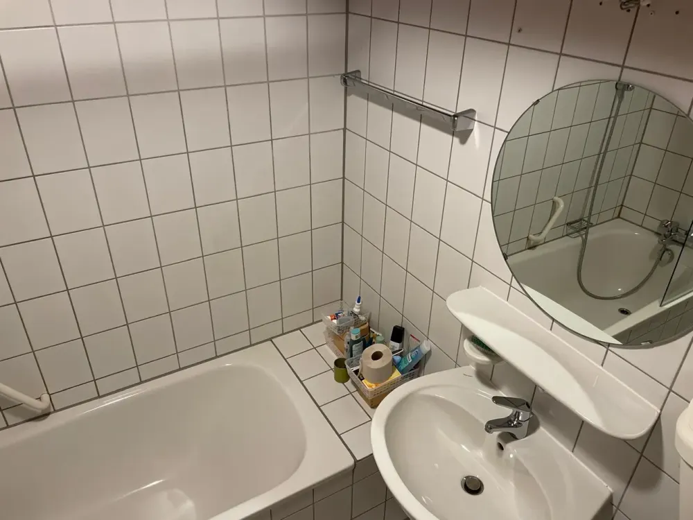Above the Roofs of Dietlingen: Cozy 2-Room Maisonette with Panoramic Balcony & Parking Space