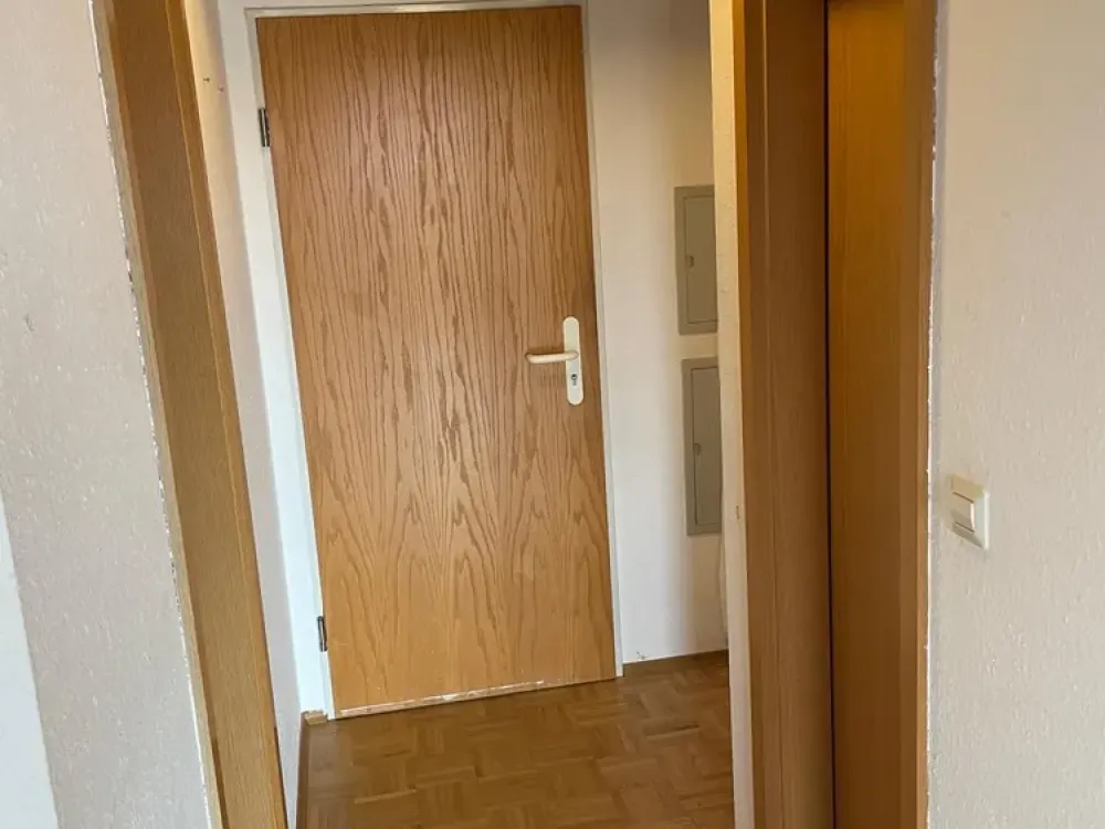 Above the Roofs of Dietlingen: Cozy 2-Room Maisonette with Panoramic Balcony & Parking Space
