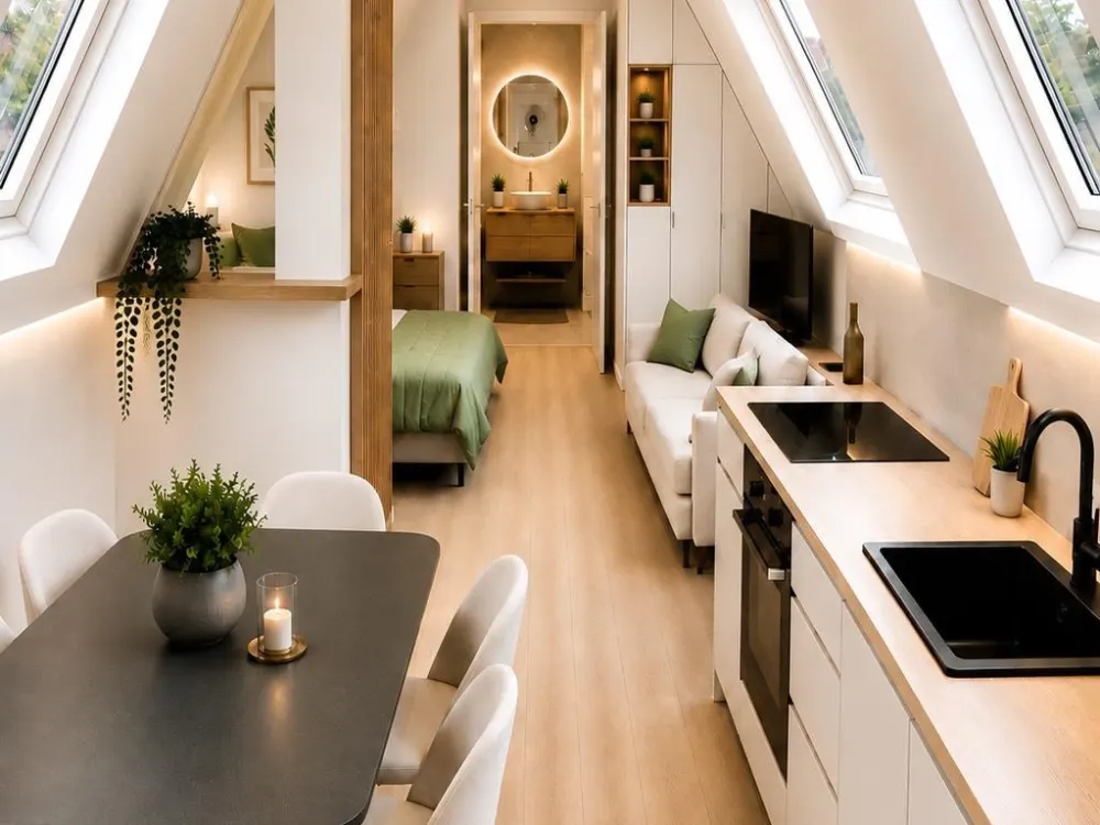 Moderne Neubau Wohnung Dachgeschoss Stuttgart