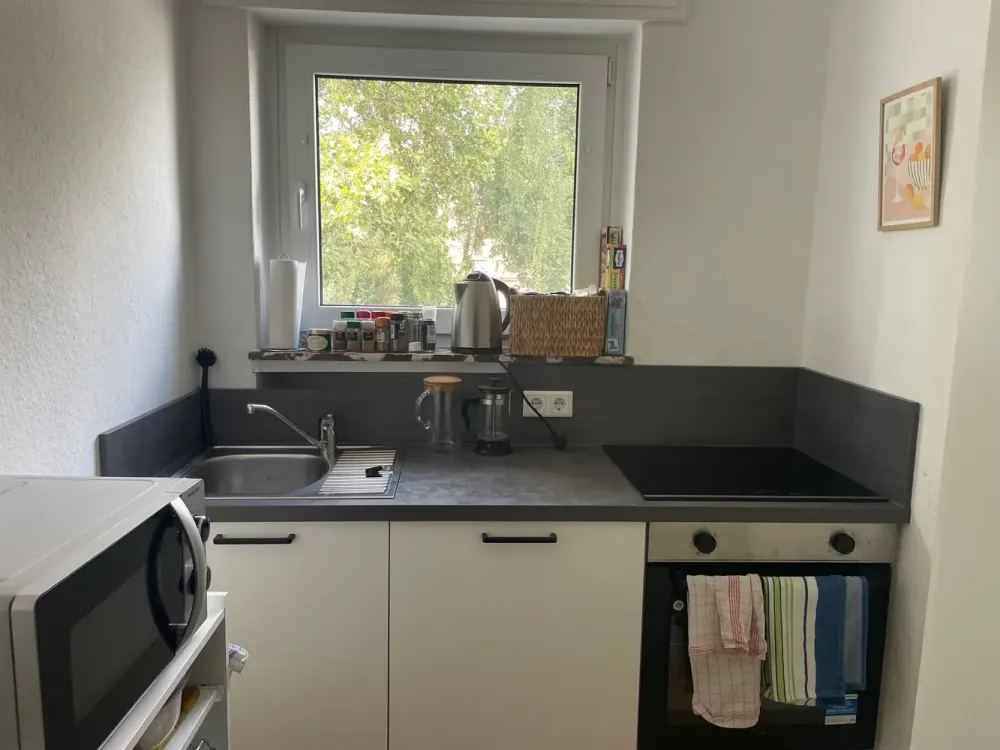 Cozy 1-Room Apartment with Built-in Kitchen