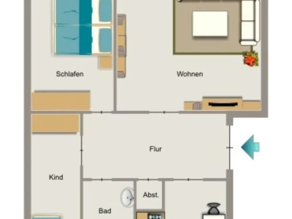 Bei VIVAWEST die Sonnenstrahlen auf dem eigenen Balkon genießen.