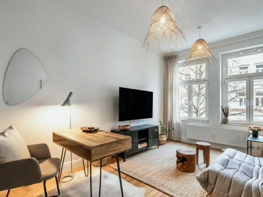 Möblierte 2-Zimmer-Wohnung in ruhiger Lage