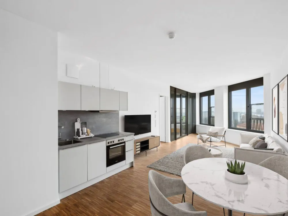 Live the Spring Lifestyle - Modernes 2-Zimmer-Apartment mit Loggia im Herzen Berlins