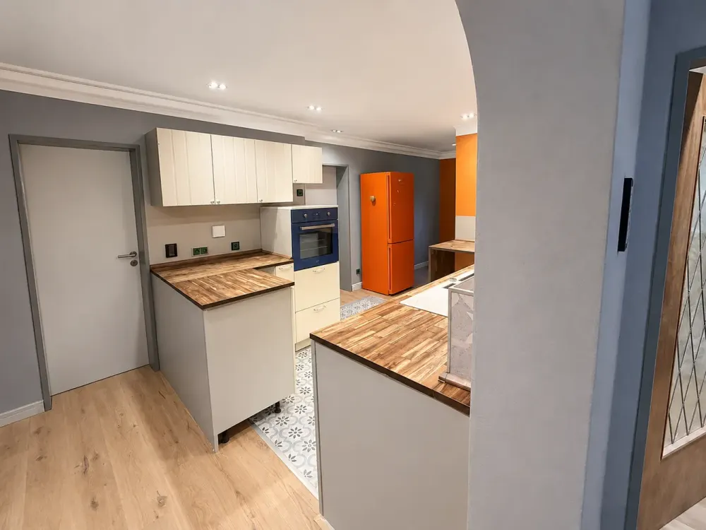 3-room apartment (85 m²) with garden in Laim
