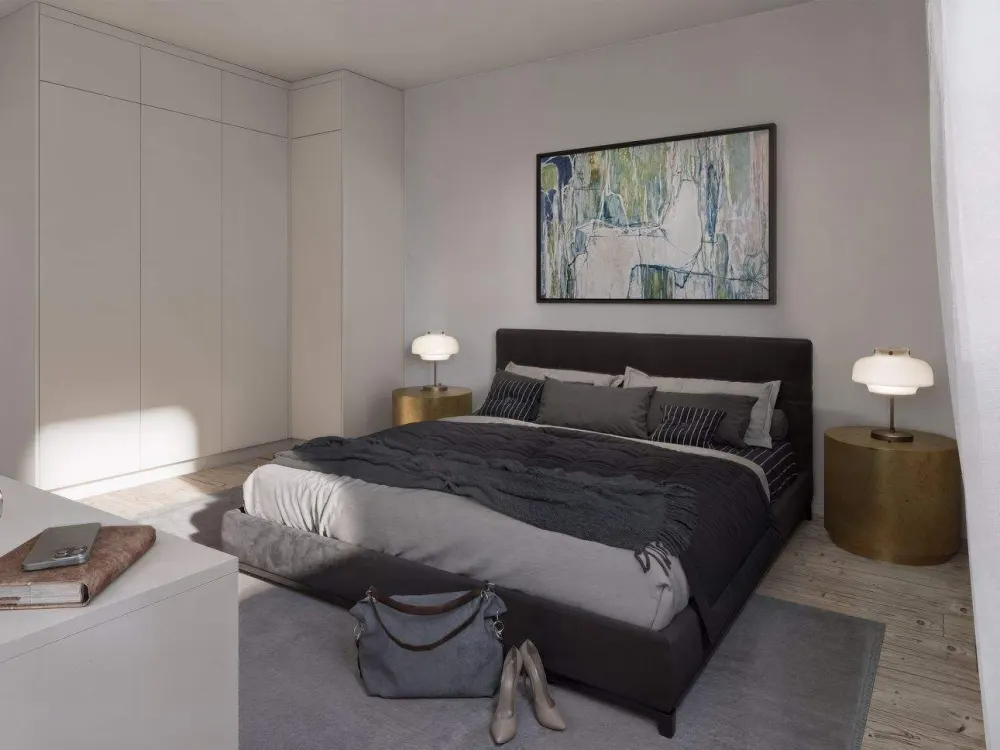 THE SAXXON: The ONE-BEDROOM-SUITE 20% Early Bird Discount for 6 months: € 1.734 warm rent*