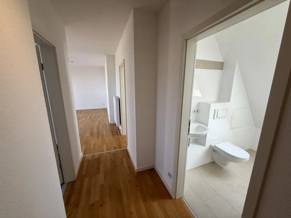 Schöne und Helle 2-Zimmer-Wohnung (50,5m²) mit Terrasse