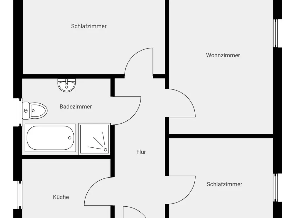 3 Zimmer Wohnung in 90522 Oberasbach