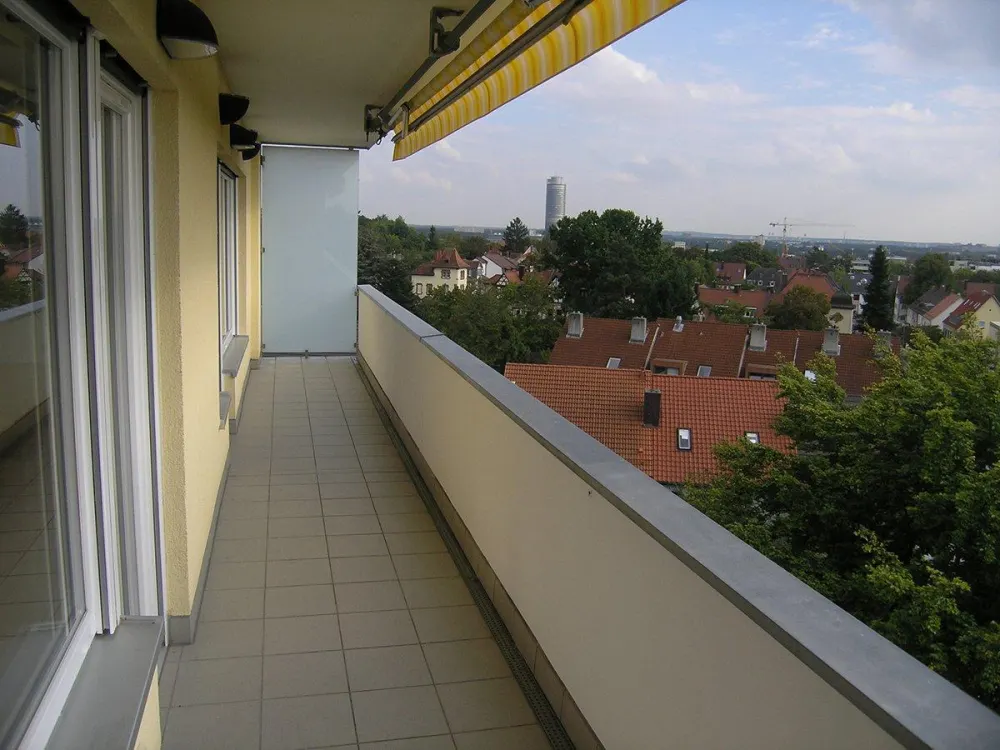 Über den Dächern Nürnbergs, 110 m² mit Südbalkon & Altstadtblick