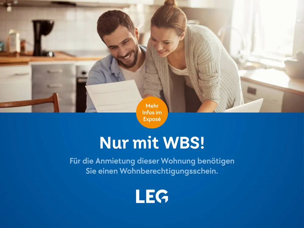 Demnächst frei! 1-Zimmer-Wohnung in Dortmund Körne (WBS erforderlich)