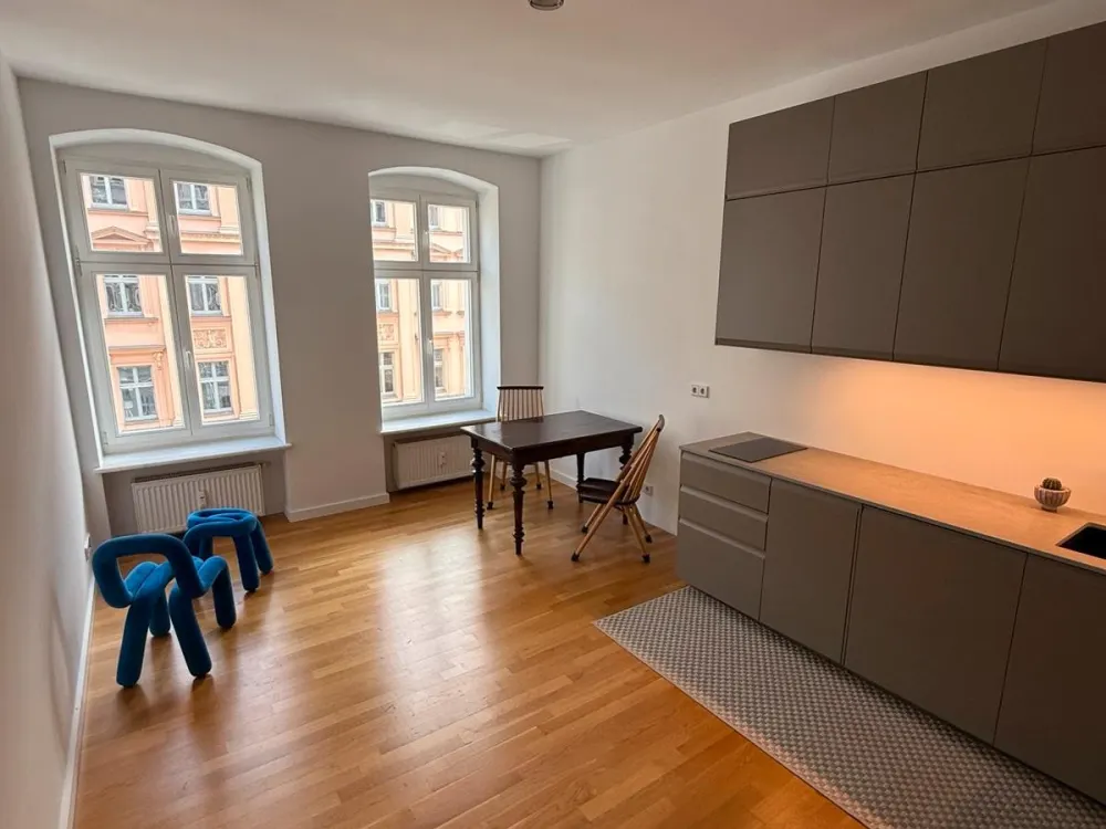 2 Zimmer Wohnung Flat Studio Altbau Berlin Mitte
