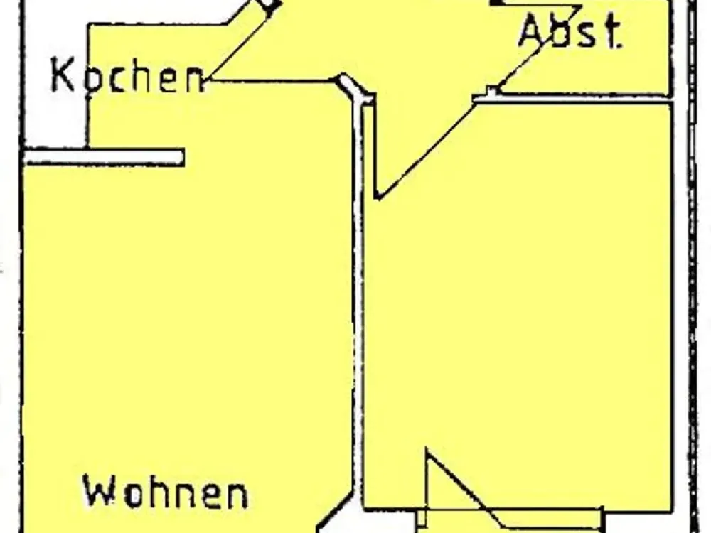 Teilmöblierte 2-Raum EG-Wohnung in Panitzsch inkl. Stellplatz