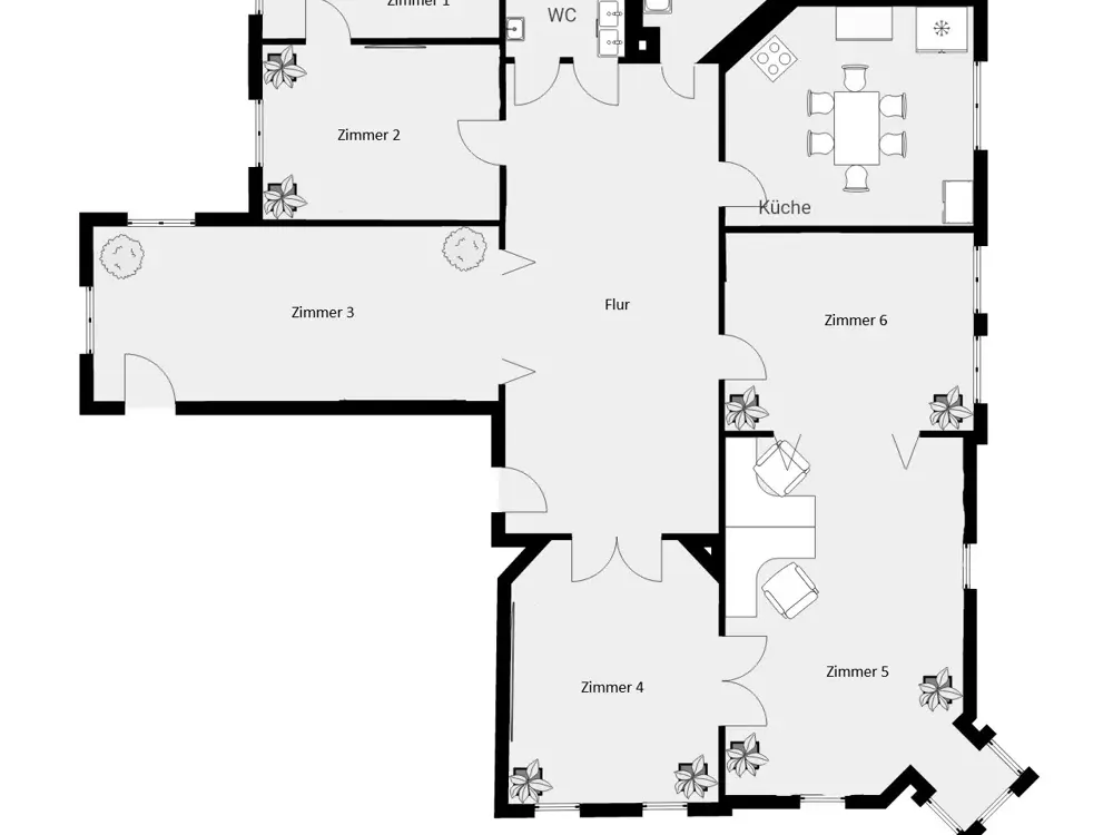 Traumhafte Wohnung in freistehender Villa | saniert | Parkettboden | Stellplatz möglich | ab sofort
