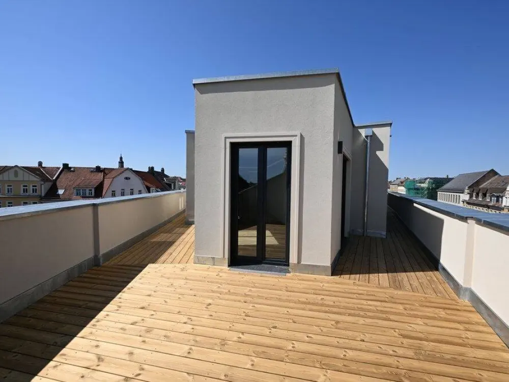 Penthouse! + Erstbezug + riesige Dachterrasse + Lift + Einbauküche + Parkett + Fußbodenheizung