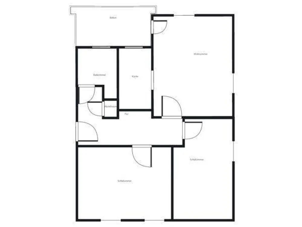 Gemütliche - 3-Zimmer-Wohnung im Quartier Silberborn