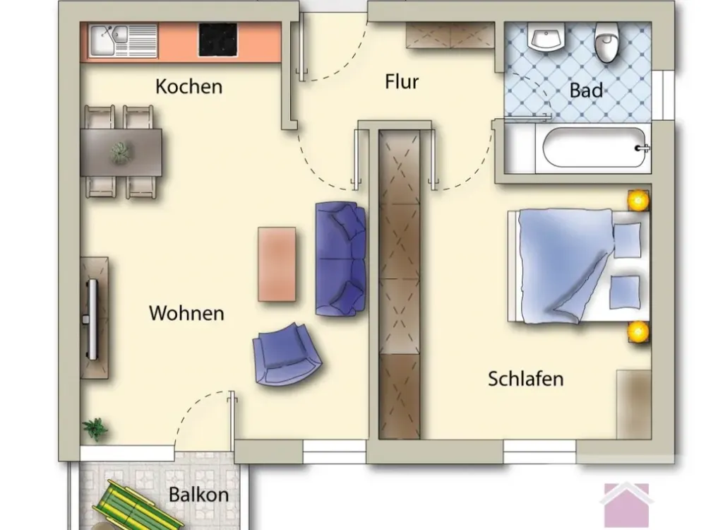 5872: Hilden Nord!Mitten im Leben!Tolles Mietobjekt in Bestlage!