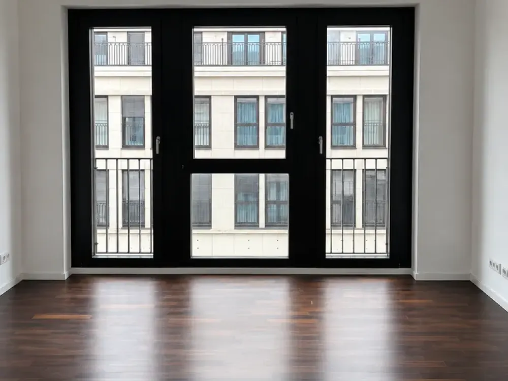 3 Zimmer am Leipziger Platz, Balkon mit Dachgartenblick