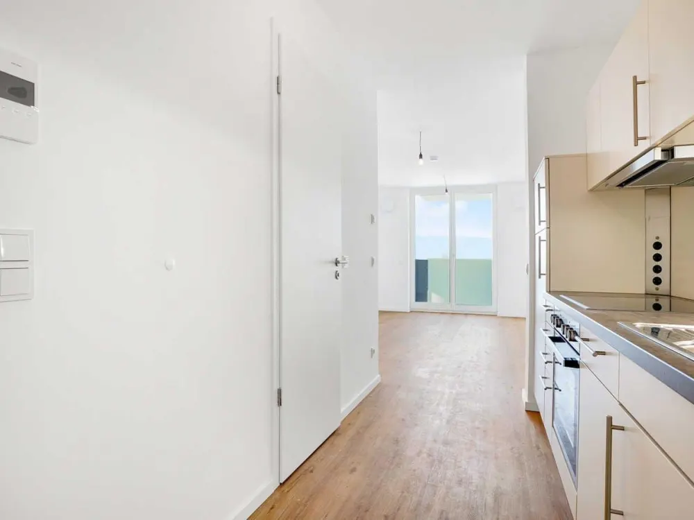 Mietrabatt - 1 Zimmer Studio mit EBK, Aufzug und Balkon