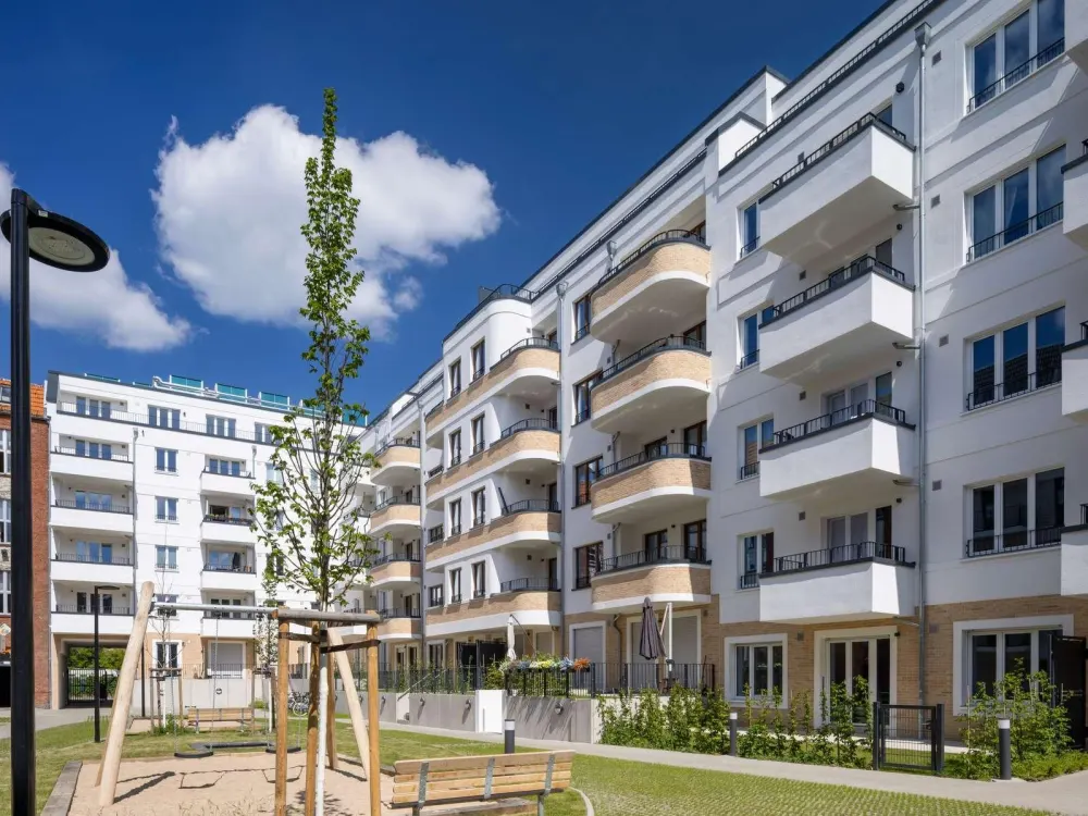 Moderner Zweitbezug in Pankow, 2 Zimmer mit Balkon, Einbauküche & Fußbodenheizung