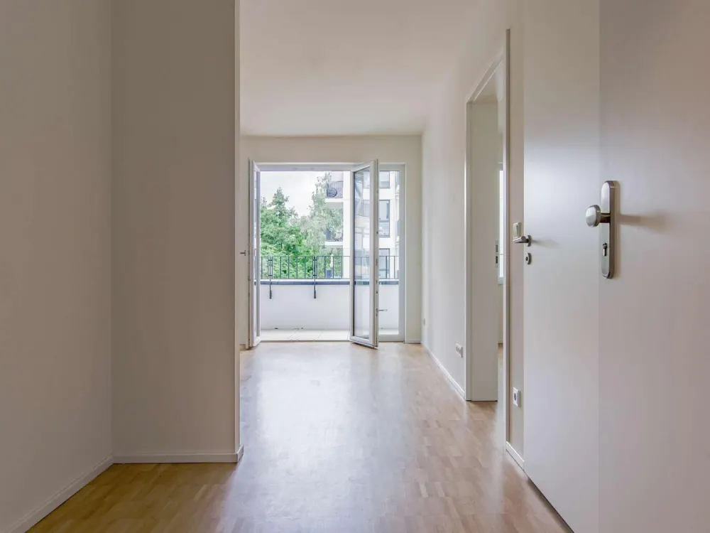 Moderner Zweitbezug in Pankow, 2 Zimmer mit Balkon, Einbauküche & Fußbodenheizung