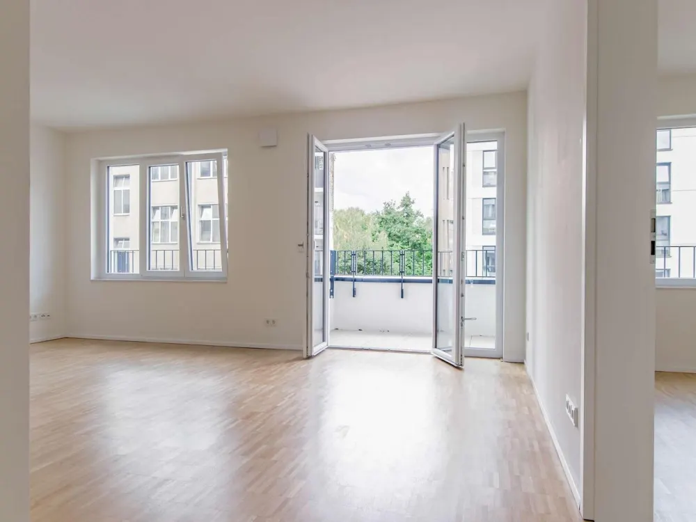 Moderner Zweitbezug in Pankow, 2 Zimmer mit Balkon, Einbauküche & Fußbodenheizung